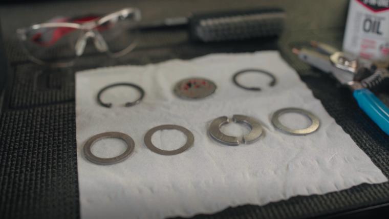 Cleaning the Small Parts